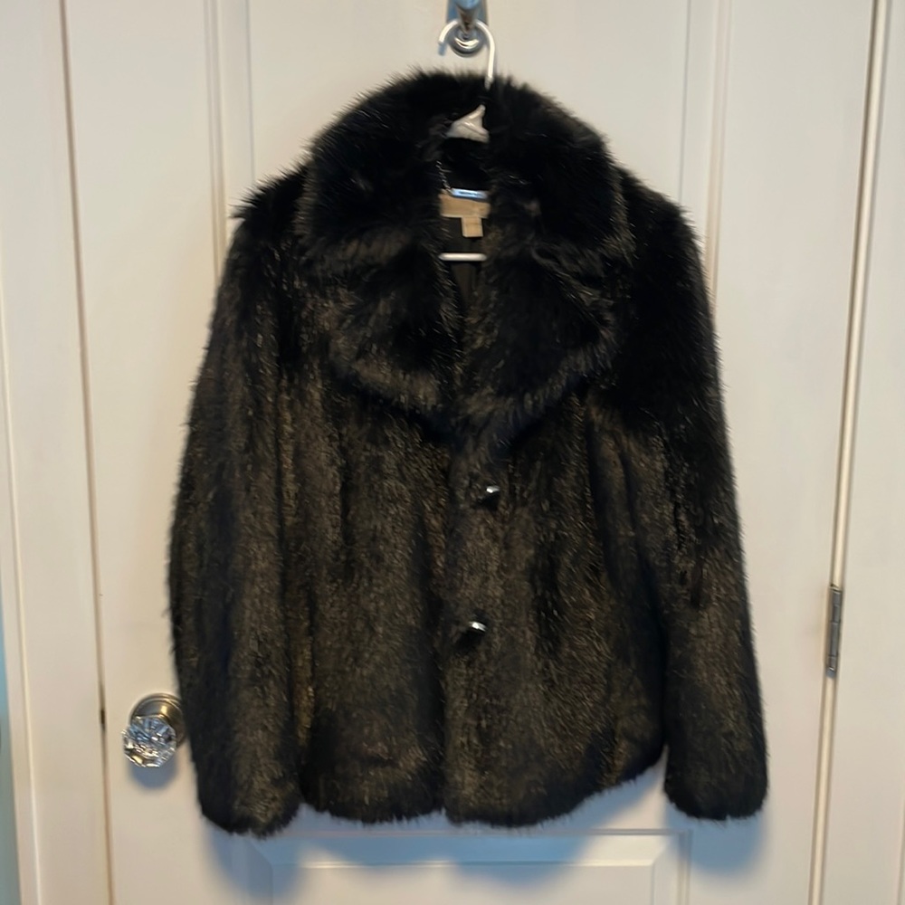 Michael Kors Faux Fur Jacket